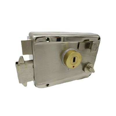 铜头古铜青古机械锁不锈钢可拉丝铜包铝铁包铝锁室外门锁金属门锁