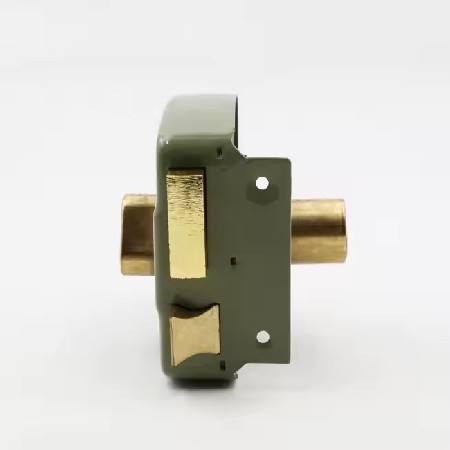 C级铜芯安全老式外装门锁老款新款地下室三保险木门老式防盗门锁