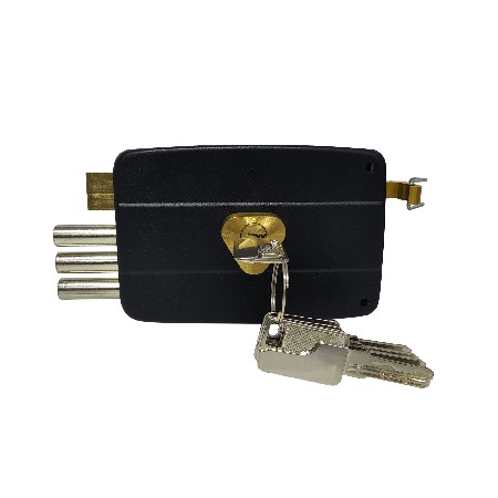 540老式外装门锁普通钥匙出租房外贸出口经典一套通用钥匙