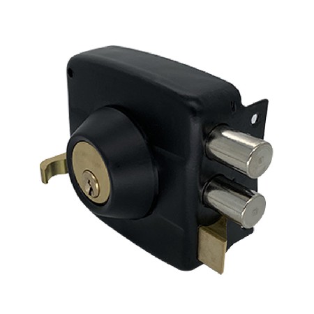 加工定制外贸锁智利门锁栅栏锁精美喷塑工艺室外门锁金属门锁批发