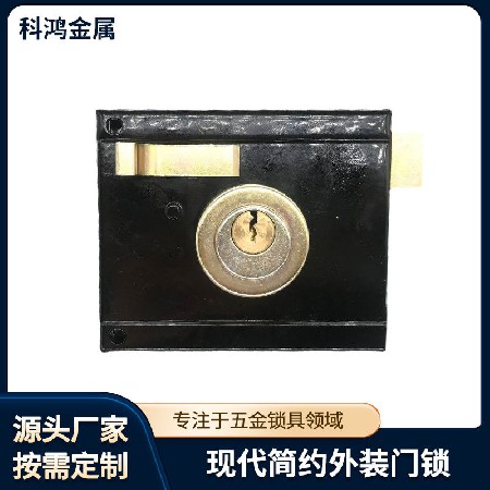 厂家直供巴西墨西哥外装门锁机械门锁锌合金锁头学校门锁插芯锁