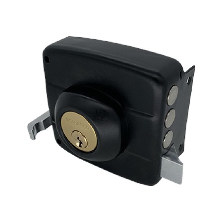 全铜锁芯机械南美锁 P2300三圆柱保险三杆锁智利秘鲁插芯锁批发