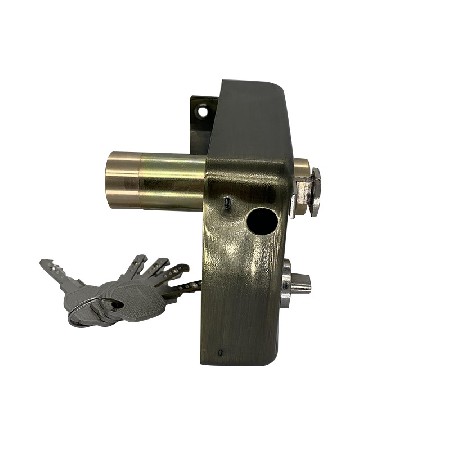 工厂批发DOOR LOCK三圆柱机械锁RIM LOCK带通连体锁青古色室外锁