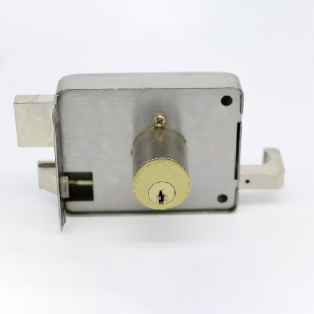 老式防盗门锁室外装门锁不锈钢门锁 铁门木门室内大门锁超B级锁芯