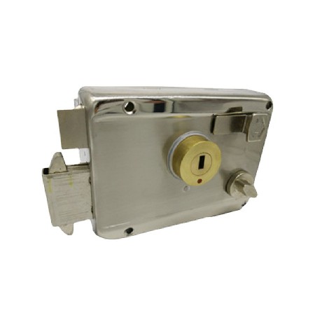 铜头古铜青古机械锁不锈钢可拉丝铜包铝铁包铝锁室外门锁金属门锁