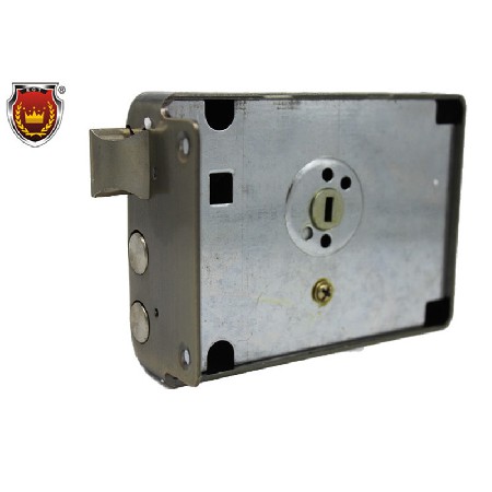 一字电镀古铜青古等机械锁青古电镀金属铁制外装锁现代门锁室外锁