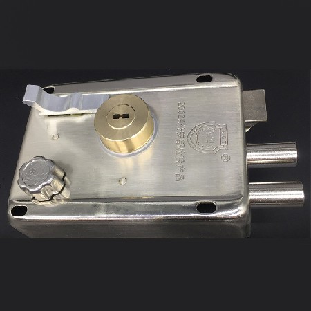 叶片铜头蛇形锁芯双面叶片锁拉丝电镀古铜青古等机械锁室外门锁